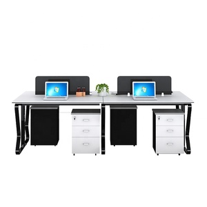 2018 nuevo modelo personalizado de madera moderno computadora silla giratoria de malla de la estación de trabajo de oficina - Product Image 5