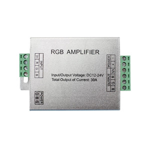 Console Controller Led Strip Light SMD 2835 DC12V-24V <strong>Input</strong> 12A 24A RGB RGBW Power Supply Repeater <strong>Amplifier</strong> - Product Image 4