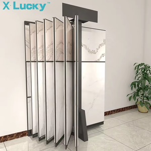 May mắn tùy chỉnh bằng đá cẩm thạch triển lãm sàn gỗ đứng đá nhân tạo đơn giản Thảm gạch hiển thị giá sàn thảm kệ - Product Image 3