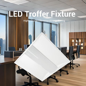 ETL DLCリストに記載されているLEDフラットパネルライト表面マウント2x2 LEDトロファーライト35w50w227ボルト0-10V調光可能3500k色調整可能 - Product Image 2