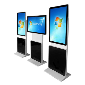 43-Zoll-Bodenständer 360-Grad-Bodenständer Digital Signage Kiosk Horizontales Totem Rotate Advertising Display Touchscreen - Product Image 2