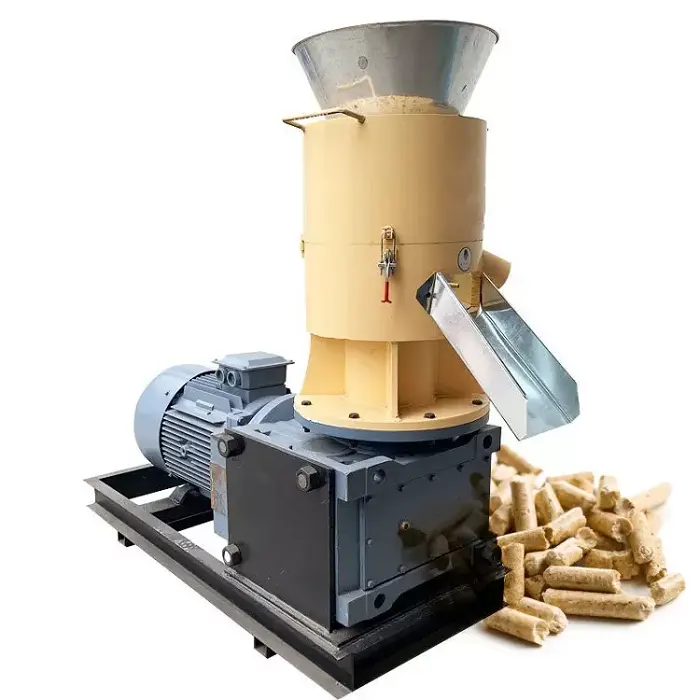 Fabriek Koop Houten Katoenzaad Romp Hout Zaagsel Rijstschil Stro Gras Pellet Machine Voor Maken Hout Pellets