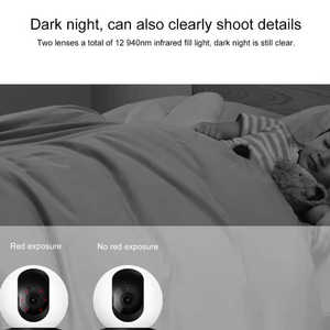 Xiao mi akıllı kamera C300 çift Lens 3mp Ai algılama kablosuz Ip güvenlik kamera desteği xiao mi HyperOS - Product Image 6