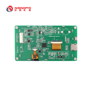 Admite Personalización de pantalla HMI de 5,0 pulgadas 800*480 para pantalla LCD industrial con módulo serie TFT de todas las vistas - Product Image 5
