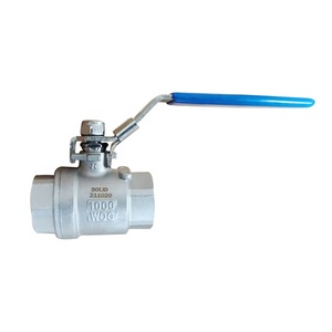 高压电动球阀高温气体2pcs 2000WOG螺纹不锈钢球阀 - Product Image 5