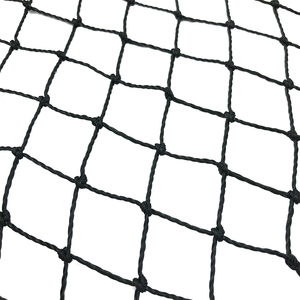 ブラックPP HDPEポリエチレンナイロンツイスト結び目トラウル魚釣りネット - Product Image 1