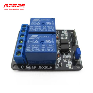 Modulo relè bidirezionale all'ingrosso di alta qualità DC5V/12V relè con pannello di espansione di protezione optoaccoppiatore AC250V10A modulo di potenza di carico - Product Image 4