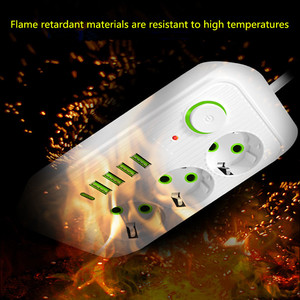 European standard household wholesale plug board <strong>with</strong> wire <strong>switch</strong> <strong>socket</strong> terminal block Power cord board <strong>with</strong> USB outlet - Product Image 3