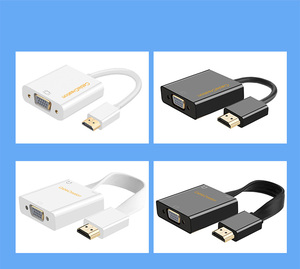 Personalice 1080P HDMI a VGA con cable de conversión de audio convertidor HDMI a VGA - Product Image 5