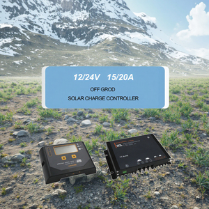 MPPT PWM 12V 24V 10A RV Caravan Marine tutte le batterie controllo carico DC regolatore carica solare - Product Image 1