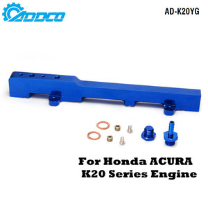 ADDCO para Honda Acura Racing Sport K-Series K20 DC5 EP3 Billet aluminio alto flujo montaje de riel de combustible azul AD-K20YG - Product Image 2