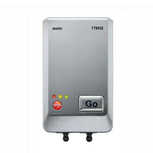 testo 176 H2 climate <strong>data</strong> <strong>logger</strong> for humidity/temperature with connections for 2 <strong>external</strong> <strong>sensors</strong> - Product Image 1