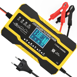 2022 Atacado 12 Volt Carro/Motocicleta <span class=keywords><strong>Display</strong></span> <span class=keywords><strong>Digital</strong></span> Inteligente 24V BatteryCharger