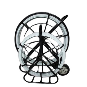 Cable Laying Equipment FRP Duct Rodder Length Fiberglass Fiber Snake Cable Duct Rodder Cable Reel Conduit Rod Duct Rodding