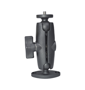 1/4 Thread Dual Ball Adjustable Bracket Mobile Mounted Baby Monitor Dome Stand Wall Mounting Hunting Trail CCTV Camera <strong>Mount</strong>