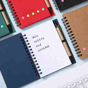 Promoción Logotipo personalizado Regalos comerciales A6 Cuaderno personalizado Cuaderno diario - Product Image 4