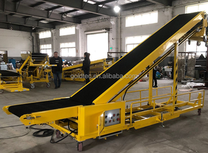 Truck <strong>Unloading</strong> <strong>System</strong> Transition <strong>Conveyor</strong> Portable Grain Belt Loader <strong>Conveyor</strong> - Product Image 4