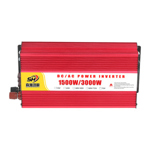 Directo de fábrica 3000W Inversor de salida única 12v24v DC a 110v220v AC Pantalla LCD Personalizable 48V Entrada 50/60Hz Frecuencia de salida - Product Image 2