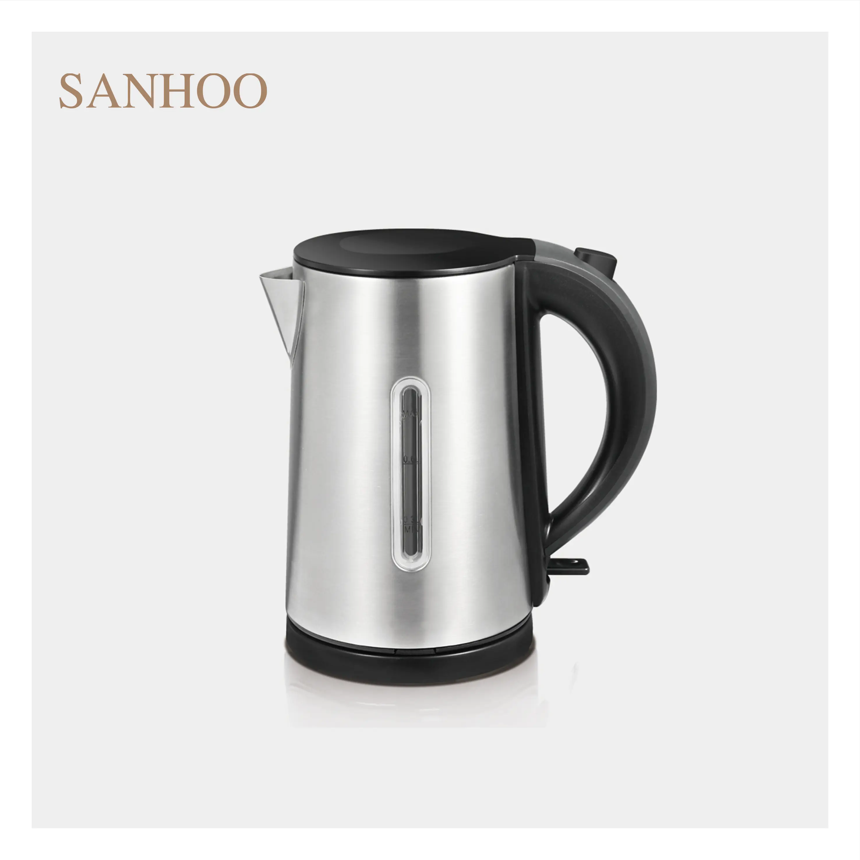 SANHOO Hotel Price Stainless Steel Cordless Kettle Guest Room 1.5L Electric Kettle