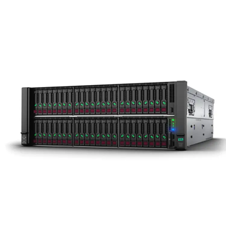 Servidor hp dl580gen10 rack tipo 4u, suporte até 4 processadores a preço preferencial bem-vindo ao inquire