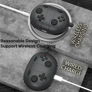 Beats Studio Buds için yeni kulaklık kutusu anahtarlık ile kapak oyun oyuncu tasarım yumuşak silikon kılıf Beats Studio tomurcukları için - Product Image 4