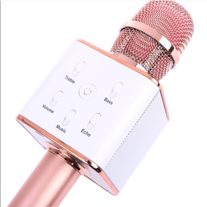 Micro Mini Cầm Tay Với Loa Kép Trang Chủ Ktv Micro Karaoke Mới - Product Image 3