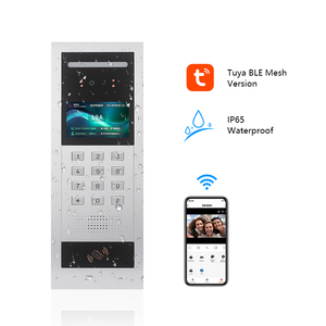 AHD 7 \ "TFT液晶モニタービデオIPインターホンシステムDing Dong BellとMP4再生機能付き高速配送ビデオドア電話 - Product Image 3