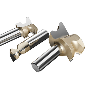 Tideway çift flüt gravür sondaj kesici ahşap çekmece kolu için iki ark tırnak Bit - Product Image 5
