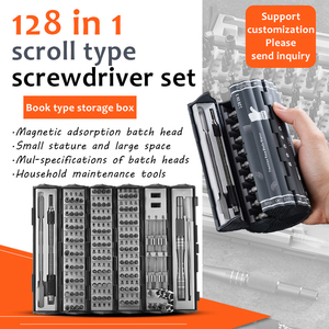 Juego de destornilladores multibits precisos de forma especial 128 en 1 para ordenador portátil, Pc, dispositivo de teléfono móvil, Kit de herramientas manuales de reparación Diy - Product Image 2