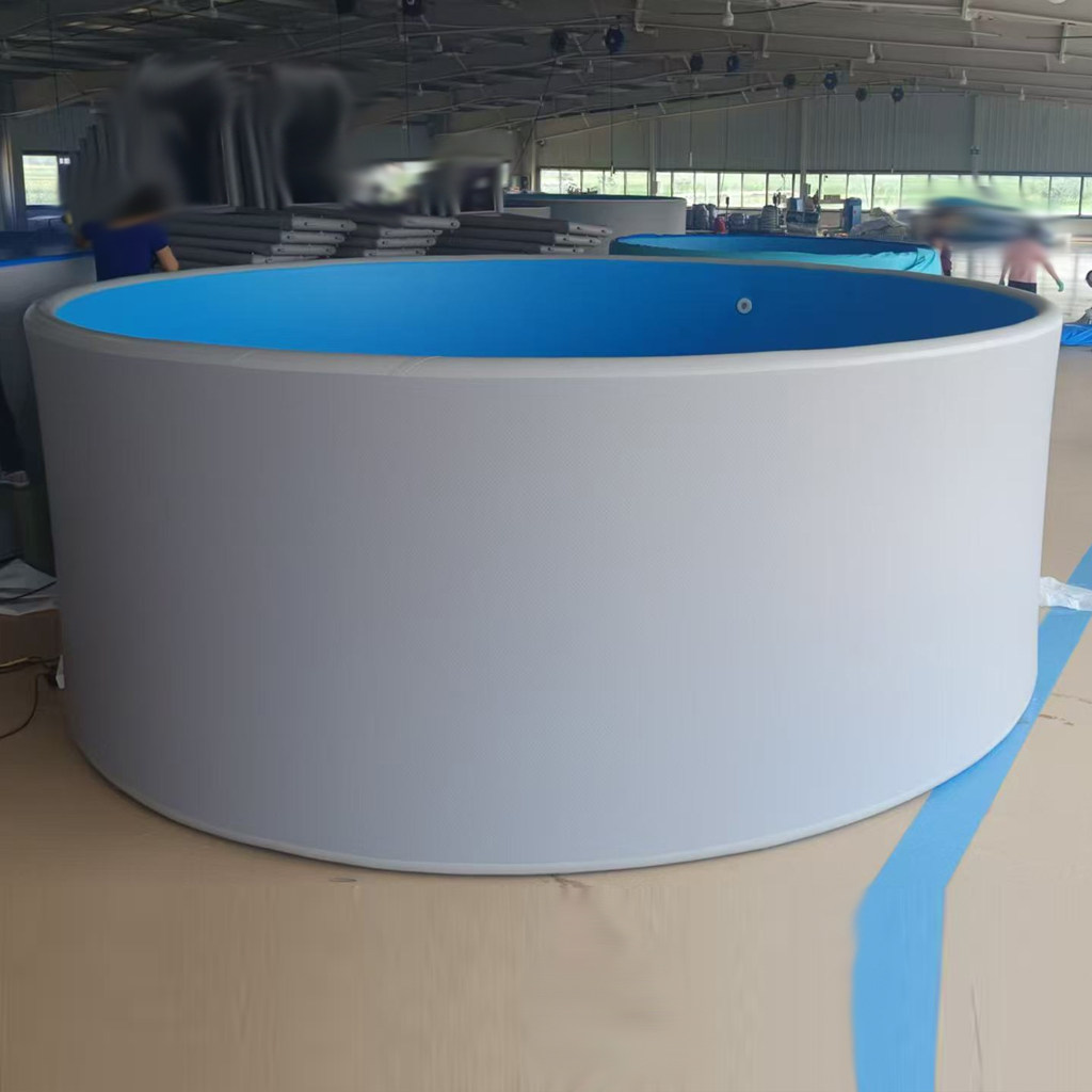 Gris bleu diamètre 3 mètres * hauteur 100cm épaisseur de paroi 10cm