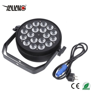 Profesyonel 18-LED projektör işık sahne disko aydınlatma için Powercon ile UV + UV düz ışın ışıkları ve PAR Stag olabilir - Product Image 5