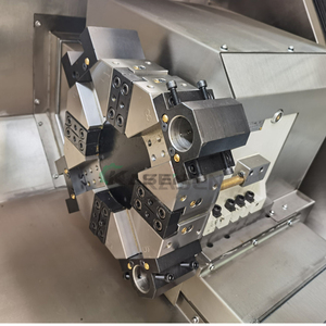 Carson TCK50A Centro de torneado CNC de alta precisión TCK50A Máquina de corte de metal Herramienta Torno CNC hidráulico personalizado - Product Image 6