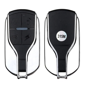DC3V 4 pulsanti 315 metallo 433MHz duplicatore codice Clone universale elettrico porta Garage telecomando