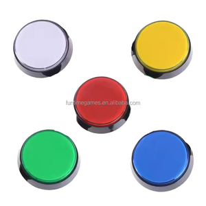Interruttore a pulsante multicolore 12V 60mm per giochi di macchine per gru Arcade - Product Image 3