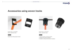 Çok yönlü armatür tasarımı için akıllı entegre kontrol ile Modern ev kullanımı dokuma ray lambası - Product Image 4