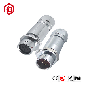 BETT SF12 SF16Series de conector impermeable de Metal 2 3 4 5 6 7 enchufes macho de 8 pines y conector hembra IP68 conector impermeable - Product Image 3