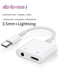 Type-c Digital <strong>Audio</strong> to 3.5mm <strong>Adapter</strong> <strong>2</strong>-in-<strong>1</strong> Call Fast Charging Headset Fully Compatible with Pro <strong>Adapter</strong> Cable - Product Image 6