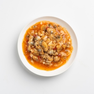 Gaishi OEM/ODM Đông Lạnh Luộc Ngắn Hoang Dã Tươi Venerupis Ruditapes Philipinarum Variegata Ngắn Cổ Dày Dạn Thịt Ngao Con - Product Image 2