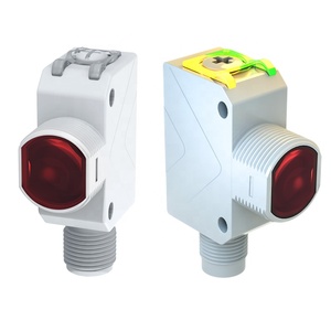 Filettatura a luce rossa a riflessione polarizzata e sensore fotoelettrico di forma quadrata per il rilevamento di oggetti luminosi Hilight - Product Image 3