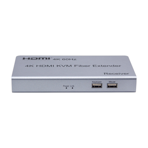 兼容HDMI2.0 HDCP 2.2光纤转换器4K 60HZ KVM USB光纤扩展器高达10千米 - Product Image 5