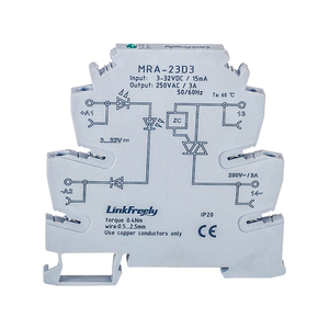 Integrated Slim Interface <strong>Relay</strong> Module SSR DC Control AC 3A/250VAC <strong>Output</strong> 3V 5V 12V 24V 32VDC <strong>Input</strong> Miniature Low Power <strong>Relay</strong> - Product Image 1