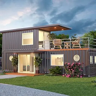 Casa del contenitore vivente decorata standard 20 ft 40ft di ISO di prezzo basso su misura