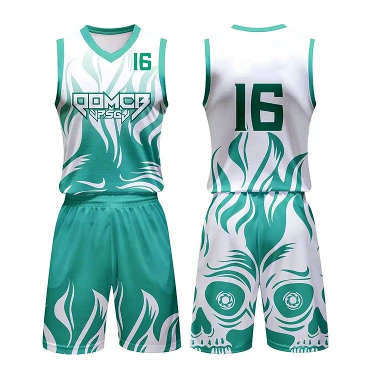 Diseño de chicas de uniformes de baloncesto baratos al por mayor en blanco camisetas de baloncesto para las mujeres