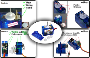 Mikro servo eğitim için 9g SG90 9G mikro Servo Robot Servo Motor kodlama 3D baskı BBC mikro bit ahududu Pi ardupython Python