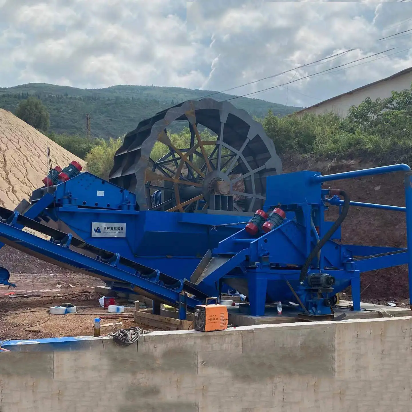 Nova Máquina De Lavar Areia Design, Arruela De Areia Para Venda, Lista De Preços De Máquina De Lavar Areia Rutilo