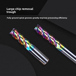 High Quality Carbide Milling <strong>Cutters</strong> 6 Flute Coated for Metal Processing and Other Fields New Condition - Product Image 6