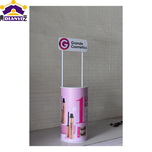 圆形折叠促销台定制设计户外展示商展耐用弹出式柜台 - Product Image 2