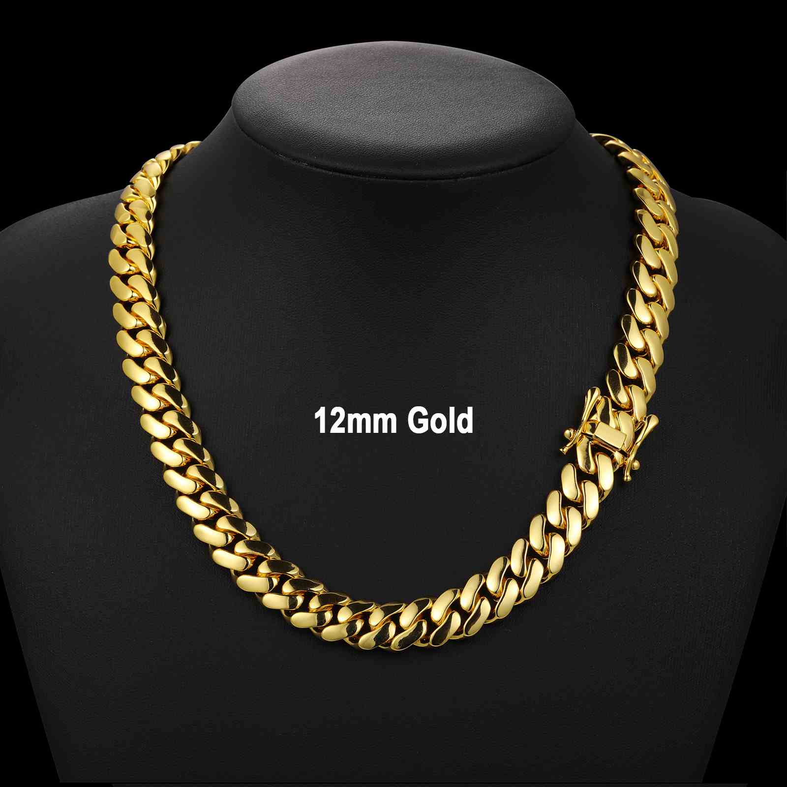12mm Butterfly Lock - Gold