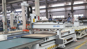 Automatisches Laden Entladen CNC-Fräser Maschinen schrank Schneiden Bohren Nesting ATC Spindeln Motor pumpe SPS-Kern
