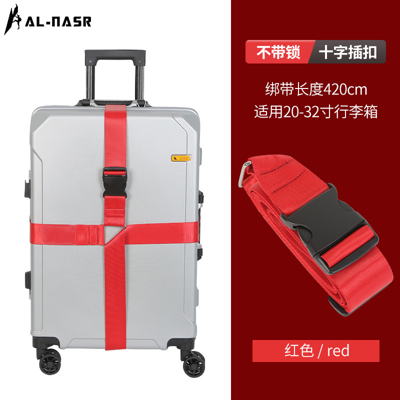 Red cross buckle without lock